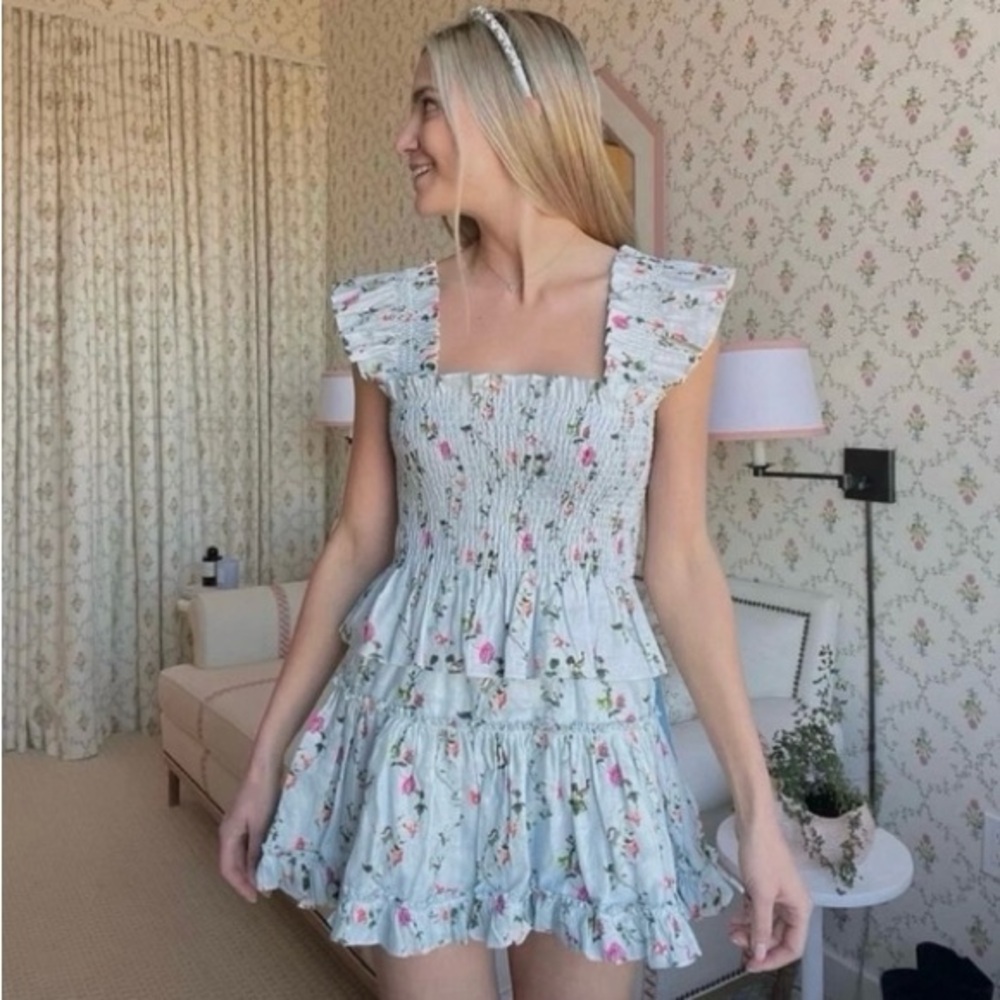 Hill House Paz Linen Set Top and Skirt